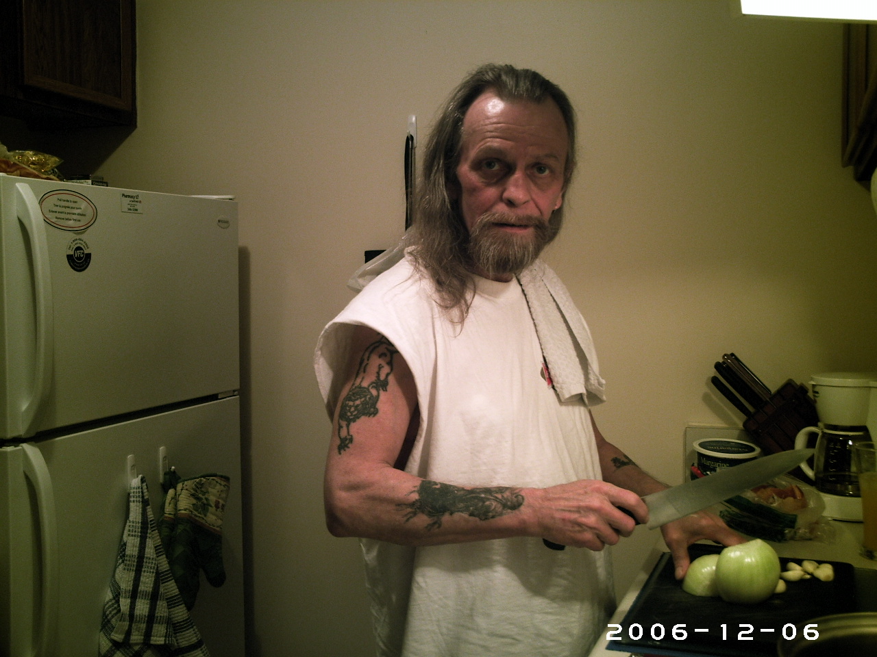 Richard B. cooking